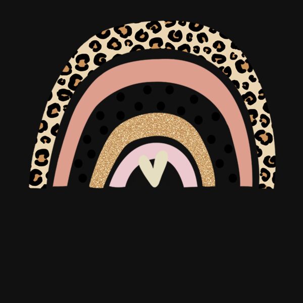 leopard rainbow heart Thumbnail