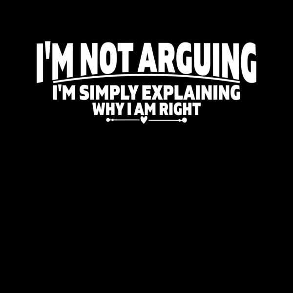i m not arguing black Thumbnail