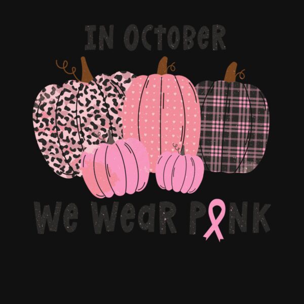 In October we wear pink  pumpkins Thumbnail