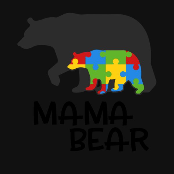 AUTISM MAMA BEAR Thumbnail
