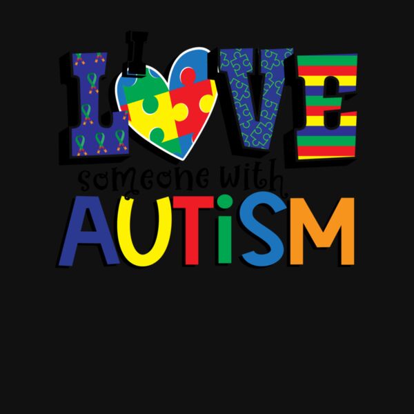I LOVE SOMEONE WITH AUTISM BLUE Thumbnail