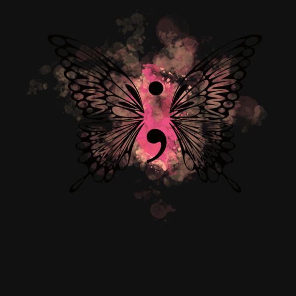 Semi Colon Butterfly Thumbnail