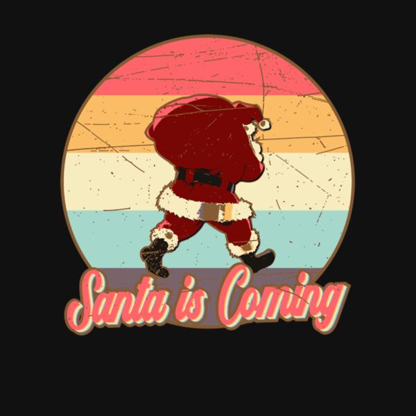 SANTA IS COMING VINTAGE Thumbnail