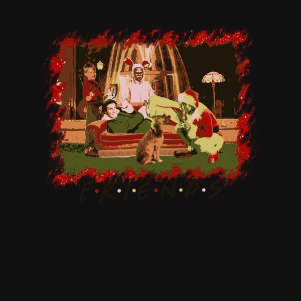 Christmas Friends Couch Thumbnail