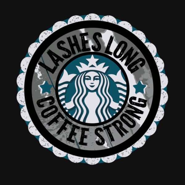 LASHES LONG COFFEE STRONG CIRCLE Thumbnail