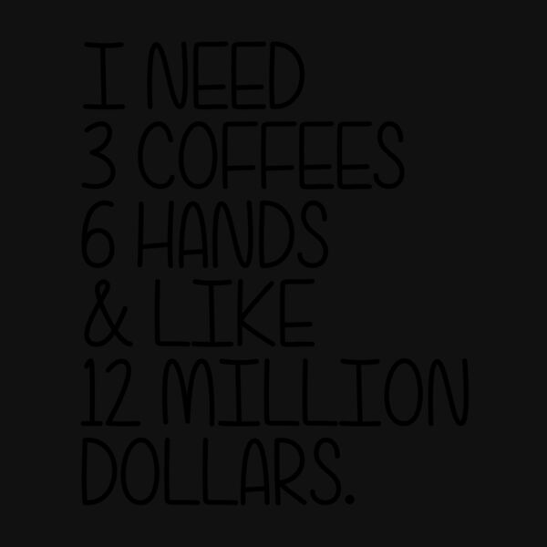 I Need Three Coffees Thumbnail