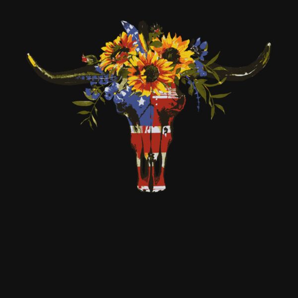 sunflower skull Bull Thumbnail