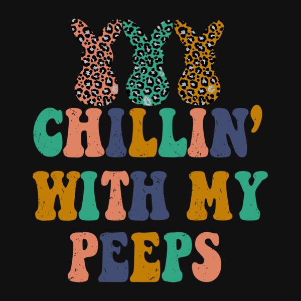 CHILLIN WITH MY PEEPS  LEOPARD Thumbnail