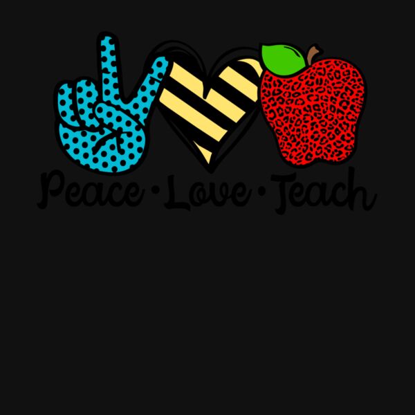 PEACE LOVE TEACH  APPLE Thumbnail