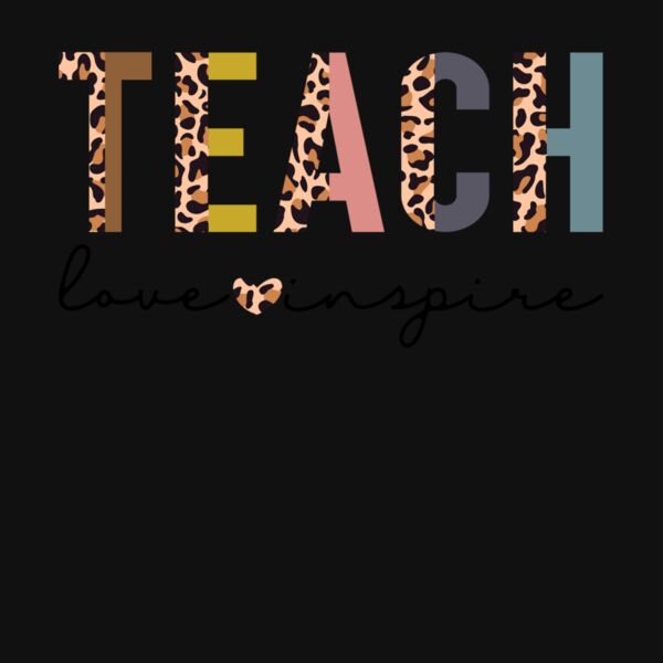 TEACH LOVE INSPIRE  LEOPARD Thumbnail