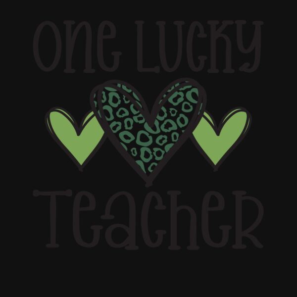 ONE LUCKY TEACHER  HEART Thumbnail