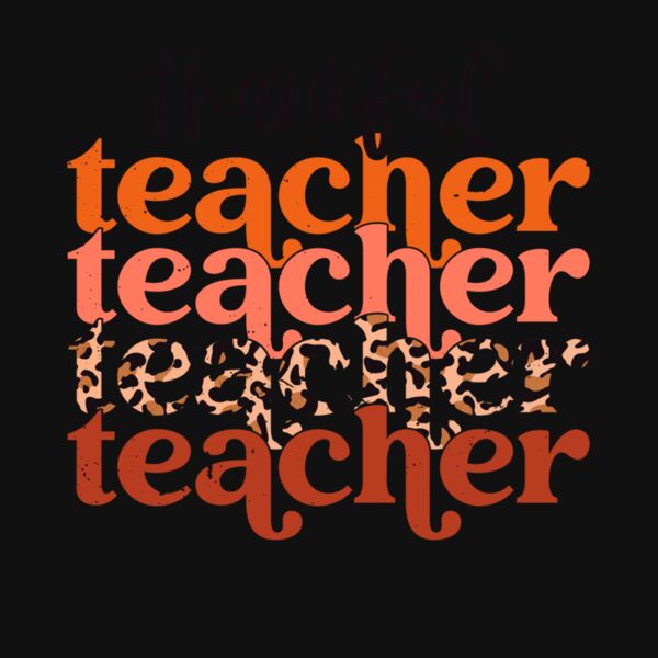 retro thankful teacher Thumbnail