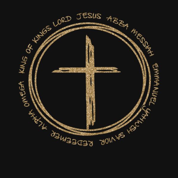 Circle Jesus Gold Thumbnail