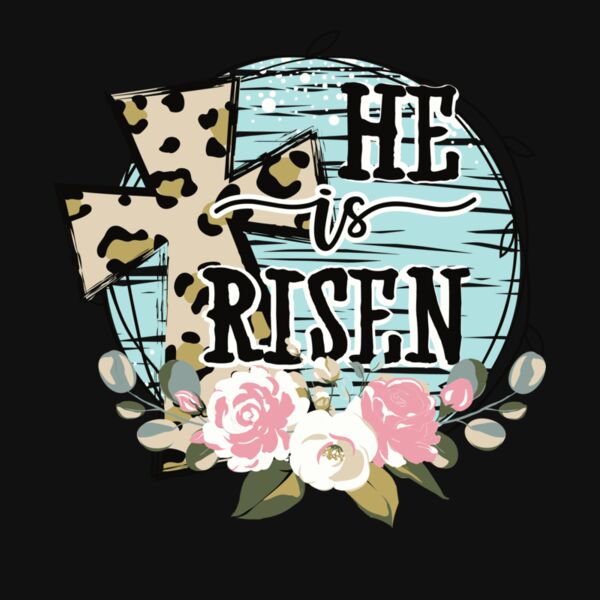 HE IS RISEN  LEOPARD FLORAL Thumbnail