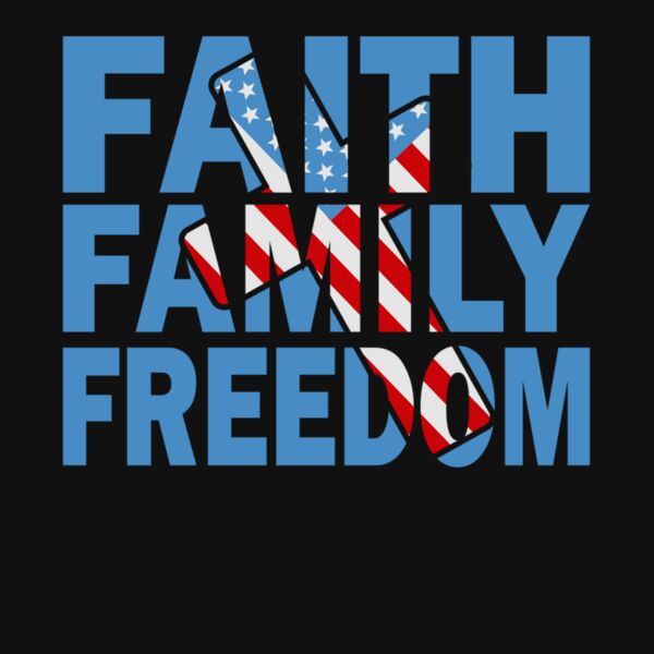 FAITH FAMILY FREEDOM  CROSS Thumbnail