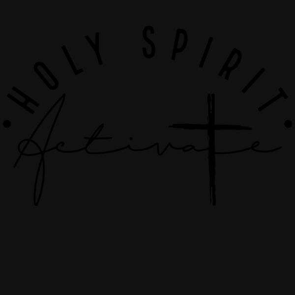 Holy Spirit Activate Cross  SWEATSHIRT Thumbnail