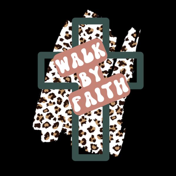 WALK BY FAITH  LEOPARD CROSS Thumbnail