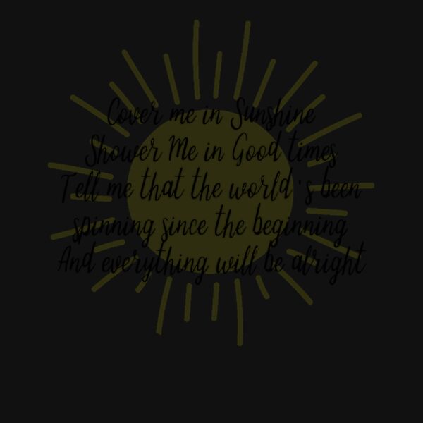 cover me in sunshine Thumbnail