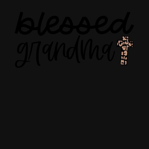 BLESSED GRANDMA Leopard Cross Thumbnail