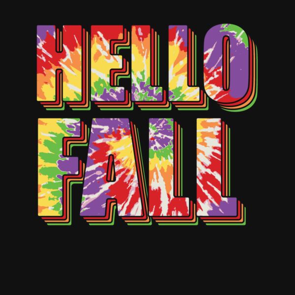 HELLO FALL  TIE DYE Thumbnail