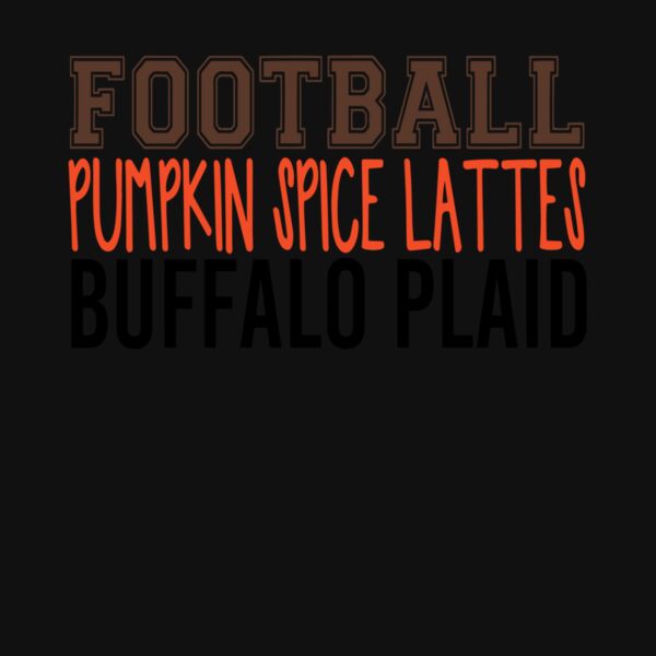 Football Pumpkin Spice   Plaid Thumbnail