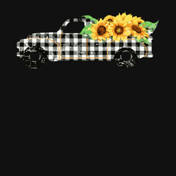 PLAID FALL FLORAL TRUCK Thumbnail