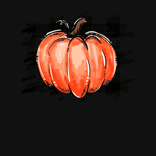 BUFFALO PLAID PUMPKIN   Wave Wash Hoodie Thumbnail