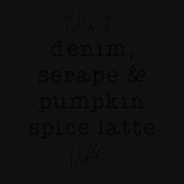 Denim Serape Pumpkin Spice Thumbnail