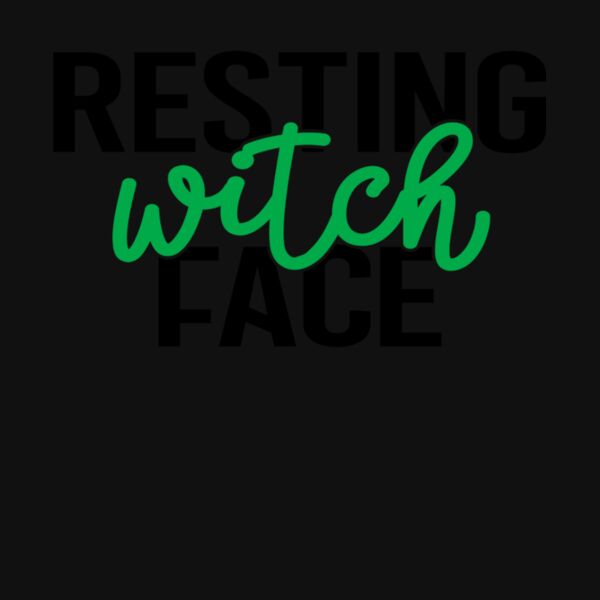 Resting Witch Face Green Thumbnail