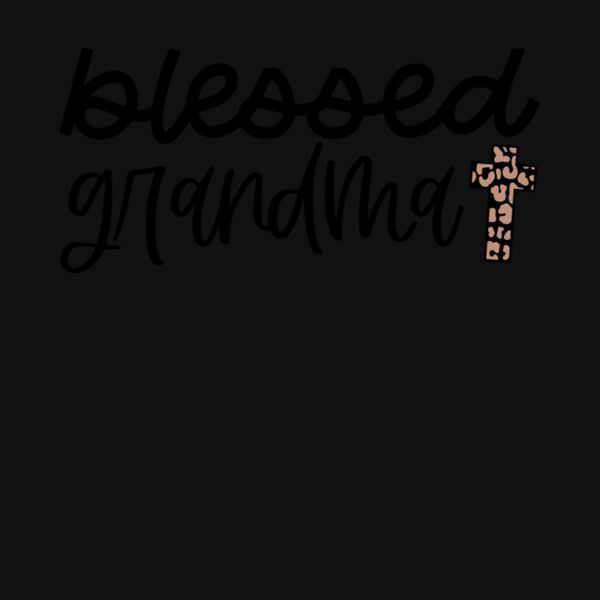 BLESSED GRANDMA Leopard Cross Thumbnail