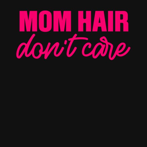 mom hair dont care hat grey Thumbnail