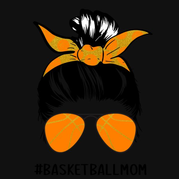 Messy Bun Basketball Mom Thumbnail