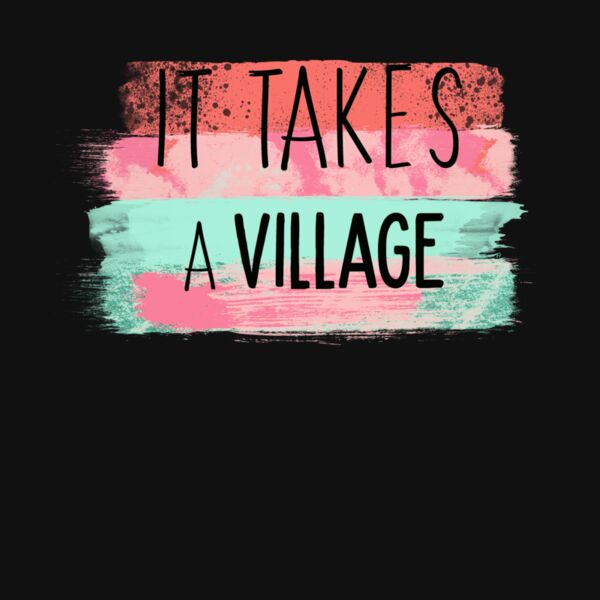 IT TAKES A VILLAGE BRUSH STROKES Thumbnail