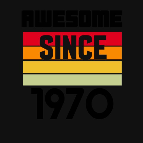 Awesome Since Custom Year Thumbnail