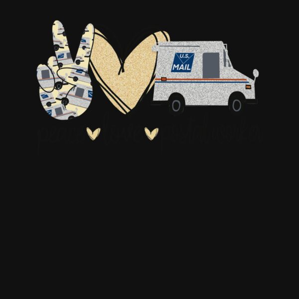 PEACE LOVE POSTAL WORKER Thumbnail