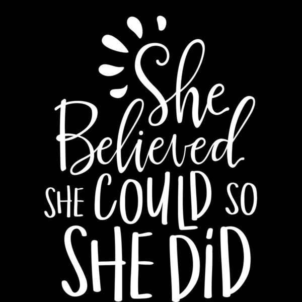 SHE BELIEVED  CURSIVE Thumbnail