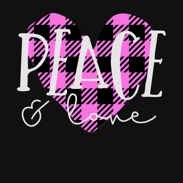 Peace and Love Heart Thumbnail