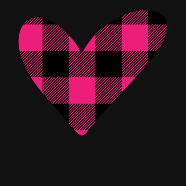 PINK PLAID HEART Thumbnail
