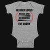 Infant Baby Rib Bodysuit Thumbnail