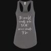 Women's Ideal Racerback Tank Thumbnail