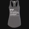 Women's Ideal Racerback Tank Thumbnail
