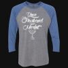 Unisex Triblend Three-Quarter Raglan T-Shirt Thumbnail