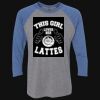Unisex Triblend Three-Quarter Raglan T-Shirt Thumbnail