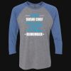 Unisex Triblend Three-Quarter Raglan T-Shirt Thumbnail