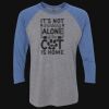 Unisex Triblend Three-Quarter Raglan T-Shirt Thumbnail