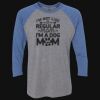 Unisex Triblend Three-Quarter Raglan T-Shirt Thumbnail