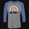 Unisex Triblend Three-Quarter Raglan T-Shirt Thumbnail
