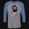 Unisex Triblend Three-Quarter Raglan T-Shirt Thumbnail