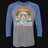 Unisex Triblend Three-Quarter Raglan T-Shirt Thumbnail
