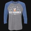 Unisex Triblend Three-Quarter Raglan T-Shirt Thumbnail